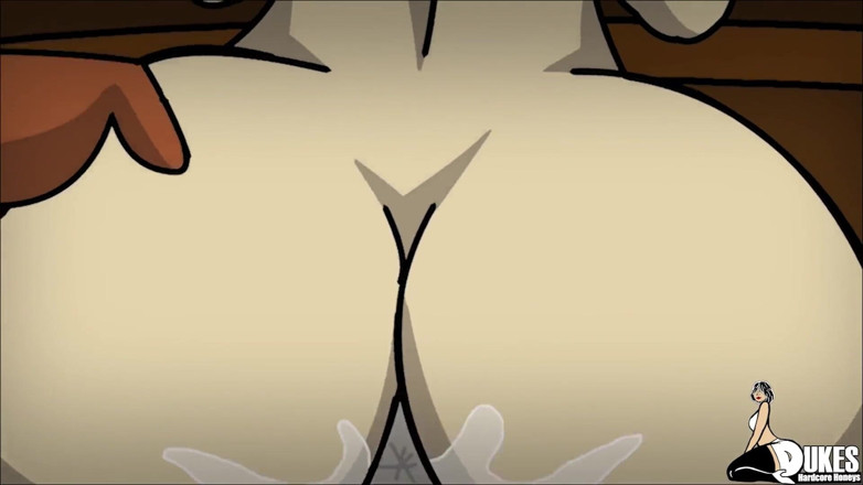 Dukes Hardcore Honeys: Milf zadek je ošukaný velkým černým pérem a robertkem