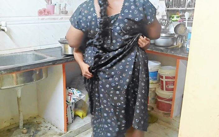 RoyToy: India madrastra follada en la cocina la follé para sorprender...