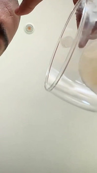 My Thick Nut Spilled in a Glass