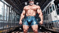 Erotic Man: Ai hombres guapos con bonitos cuerpos musculosos provocando no desnudos