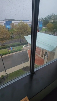 Jebanie dziewczyny w oknie hotelu
