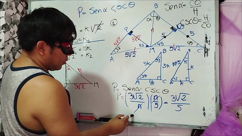 Rosaroja: Trigonometria: triangoli degni di nota - Esercizio 4