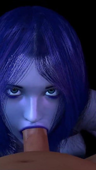 Cortana ia muie în POV | Halo parodie porno 3D