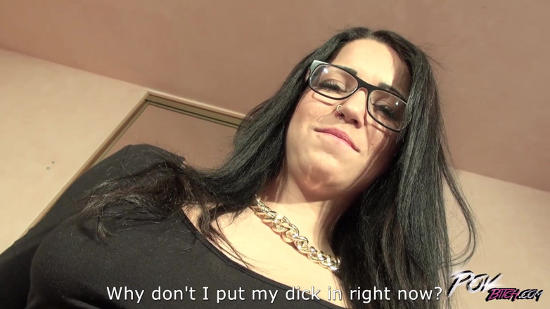 POV Bitch: Brünette brünette schlampe mag hardcore-analsex mehr als jede art von...