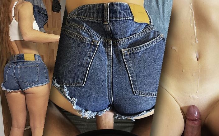 Myredfoxgirl: Redhead in Denim Shorts Met a Stranger on the Street...