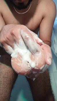J’ai rempli ta chatte de lait sous la douche - gémissements et mots cochons
