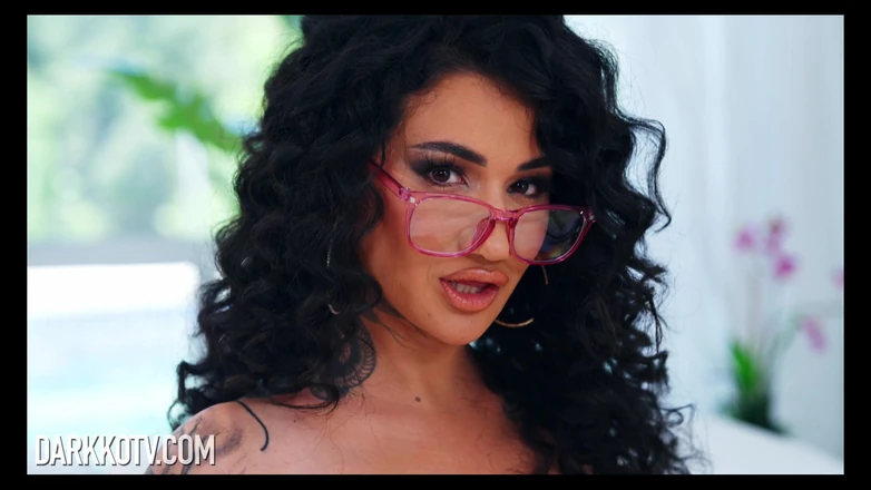 DarkkoTV: Arabelle Raphael Double Blowjob Featuring Nade Nasty, Jonni Darkko