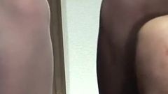 Horny nuns get horny and fuck under the dress