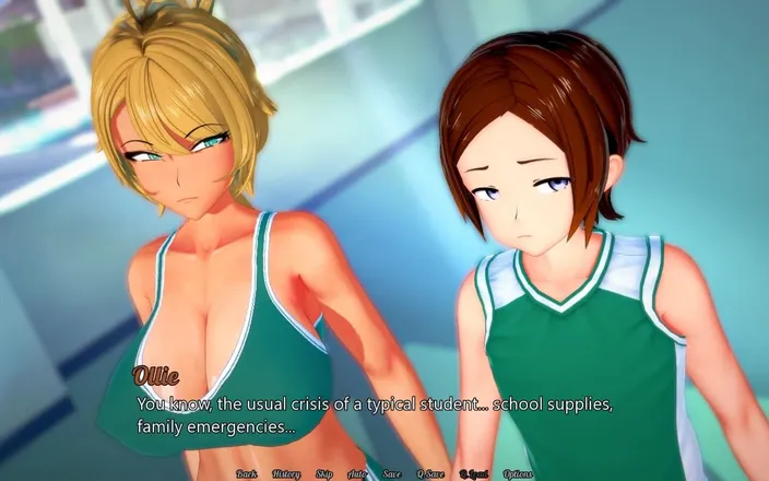 Studio-77: Banging a Gyaru- Futa's World of Ntr #7- Gameplay