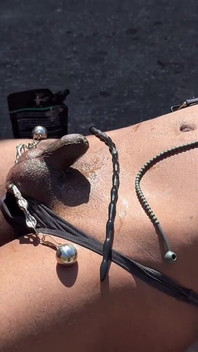 Dilated Urethra Under the Sunlight with Beautiful Smile of Empress Mbella