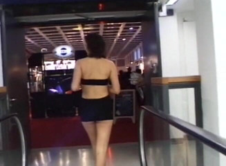 European Classics: Brunette model ass slammed in car