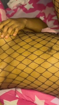 Sexy Ebony Babe Gets Fucked by Big Dick Step Brother.