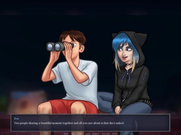 3DXXXTEEN2 Cartoon: Fixez vos ceintures de sécurité pour une nuit bosselée. Dessin...