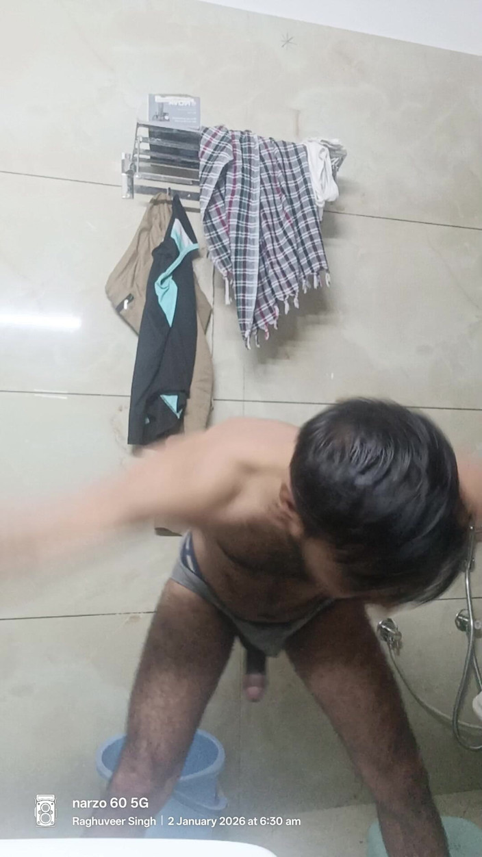 Rajasthani-old-lover: Hintli rajasthani desi adam duştan zevk alıyor