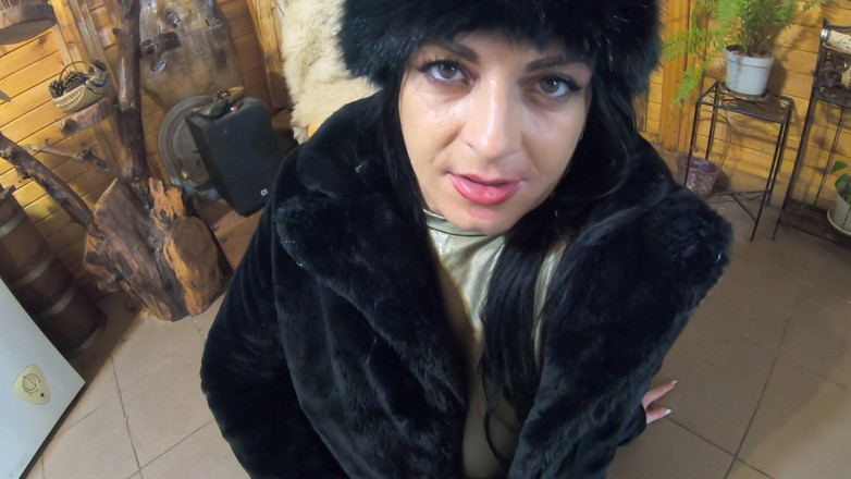 MilfyCalla: Milfycalla- Deep Blow-job While Wearing Fur Coat and Shiny Boots 204
