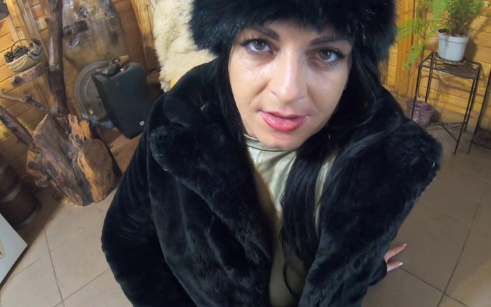 MilfyCalla: Milfycalla- Deep Blow-job While Wearing Fur Coat and Shiny Boots 204