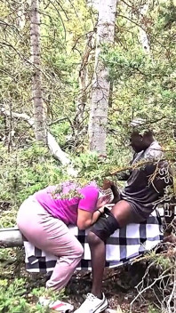 Na Zewnątrz Bigdick Sex Oralny