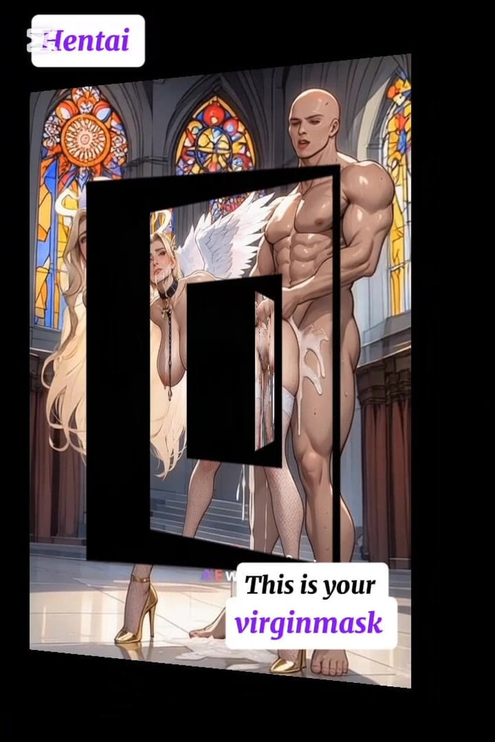 Virgin masks: Gigantyczny anioł, który pieprzy piekło z chińskiej dziewicy