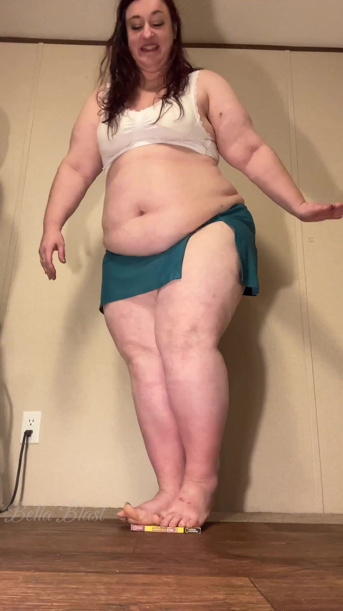 BellaBlast: Diinjak dan dirusak: berat badanku menghancurkanmu