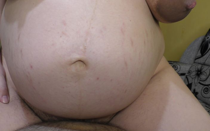 Milky Mari: Femdom esposa embarazada monta mi polla en vaquera posan hasta...