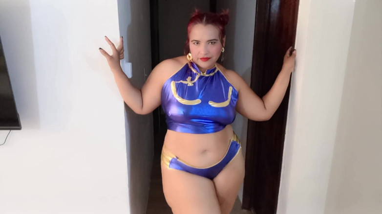 Gina Halime: Street Fighter's Chun Li Gets Cocked in All His Holes