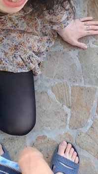 The Juliet Balcony. No Rights Day in Da Art House for Sissy Trans Alina From Her Master. Degrading, Deepthroat, Anal, Public