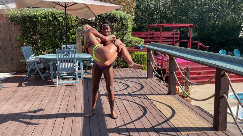 CJ Films: Topless Lift and Carry Featuring Paris Love and Andi Vicious