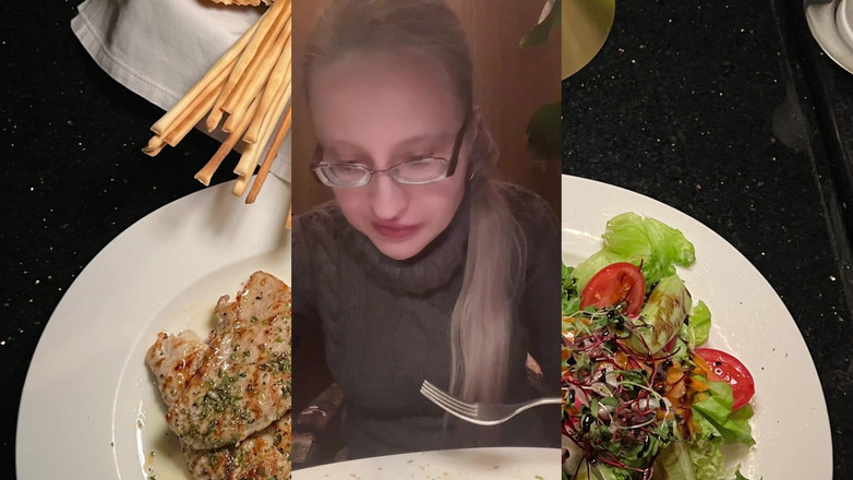 FinDom Goaldigger: Restoranda asmr akşam yemeği