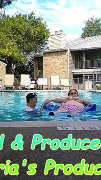 BBW Nurse Vicki Play Time in the Pool with Handsome Harry