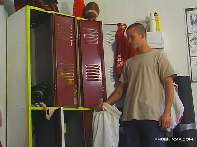 Phoenixxx: Horny Boy Caught Snooping in the Locker Room
