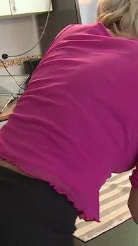 A mature nympho needs cock in her ass!!