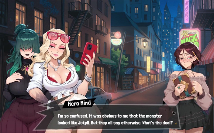 Cum in Futa: Femboy Futa House Game Hentai Futanari Ep.17 Prof. Jekyll šuká studenta...