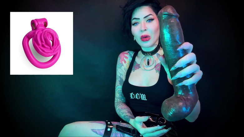 Baal Eldritch: Locktobet-Aufgabe für Sissies: Clitty Chastity und große schwarze schwänze