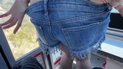 Sexo e Exibicionismo Vlog em Espanha, as Aventuras de Lety Episódio 3