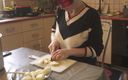 Gya studio: Naughty Wife Nude in the Kitchen