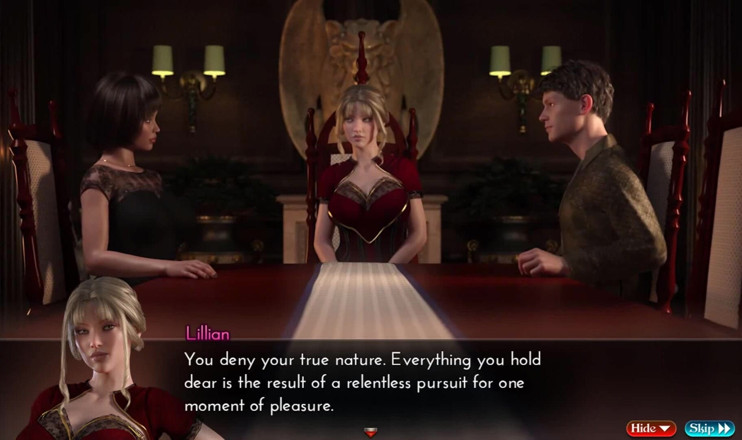 Dirty GamesXxX: L'ordine genesis: la ragazza calda li invita a cena ep.31