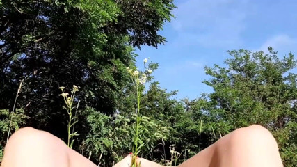 Cuca stream: Draußen, heißes teen entspannen