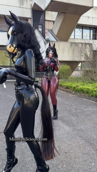 Latex Pony Girl