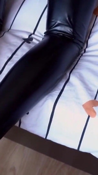 Leggings De Couro Fodem De Quatro
