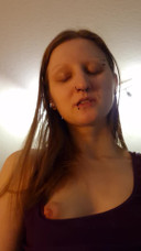 Teen_Desire: Glijden op een geile pik - totdat ik spuit