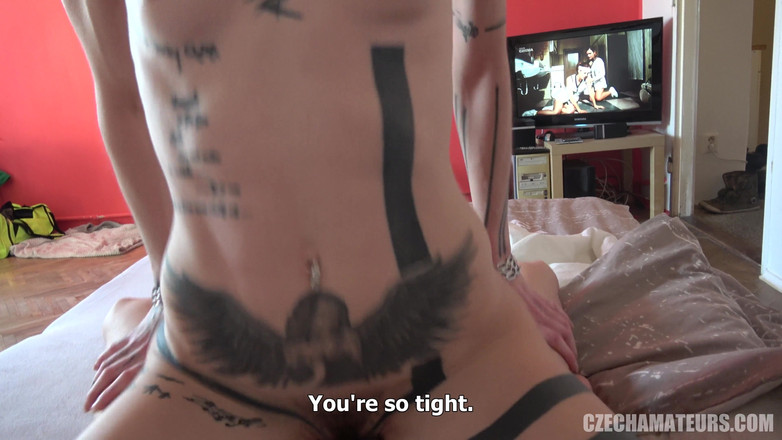 CzechAmateurs: Tjeckiska amatörer 123 Kåta inked amatör