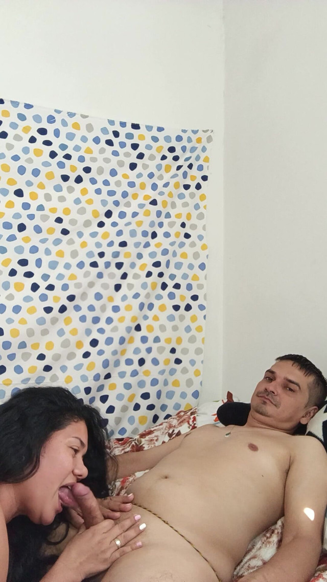 Cute Girlfriend Sucking Cock (Valkyrie and Luigy Couple)