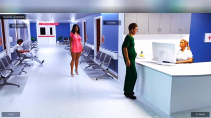 3DXXXTEEN2 Cartoon: Anna submits to another medical check. 3D porn cartoon sex