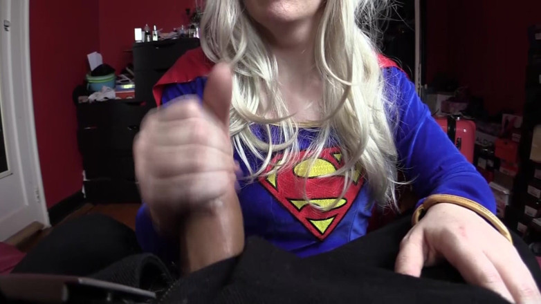 Evangelines Fetish: Branlette par les présidents de fan club