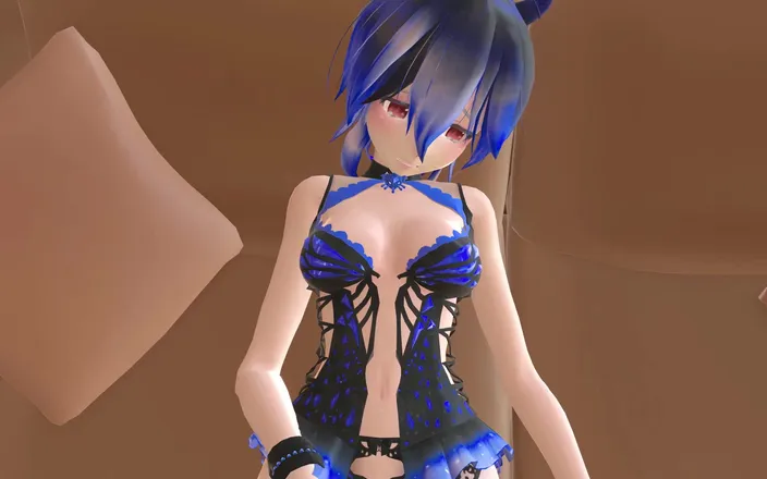 Smixix: Haku Succubus Missionary Sex Hentai on the Sofa MMD 3D - McLovin -...