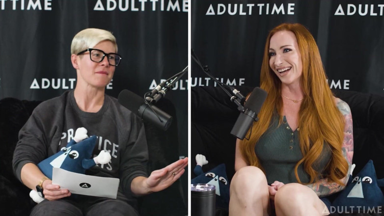 Adult Time Podcast: Sophia Locke si myslí, že dopadení mimozemšťana by bylo sexy?! čas pro...