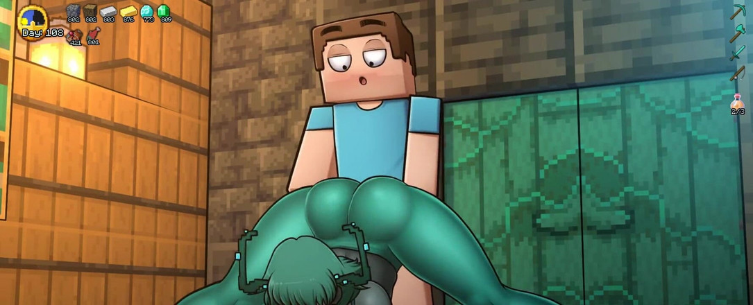 LoveSkySan69Real: Minecraft hornycraft - частина 55 сексуальних дівчат!! від loveskysanhentai