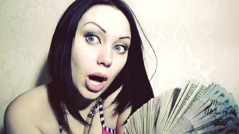 Goddess Misha Goldy: Sperma-countdown für mein schwein teil 1