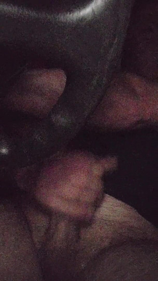 Incredible Dick: Horny guy jerks off in the truck
