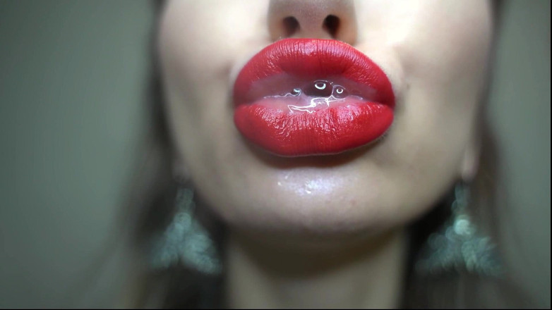 Rarible Diamond: Rote lippen spielen spucken langsam Mo 3